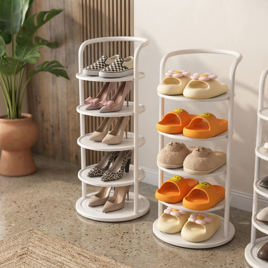 Organizzatore di Calzature Circolare a Piani Elara Haus