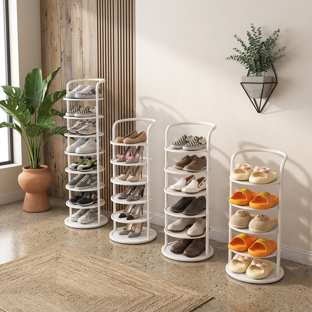 Organizzatore di Calzature Circolare a Piani Elara Haus