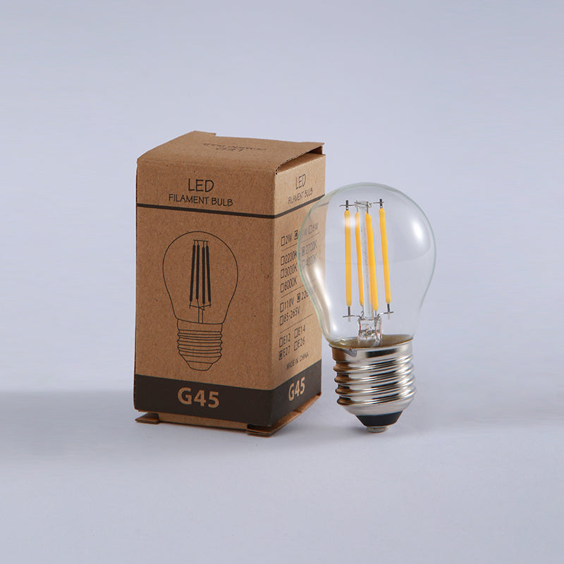 Lampadina a Filamento LED in Vetro Trasparente E27 A60 Elara Haus
