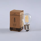 Lampadina a Filamento LED in Vetro Trasparente E27 A60 Elara Haus