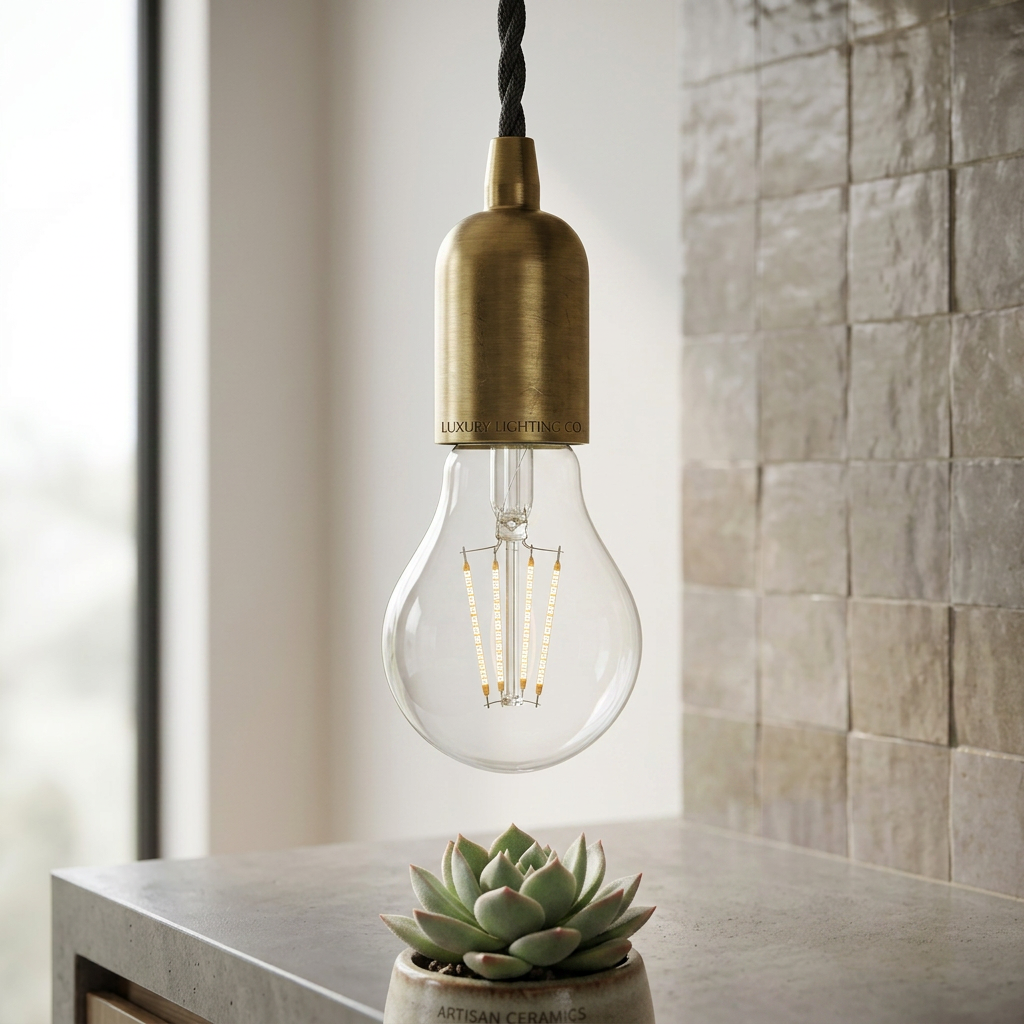 Lampadina a Filamento LED in Vetro Trasparente E27 A60 Elara Haus