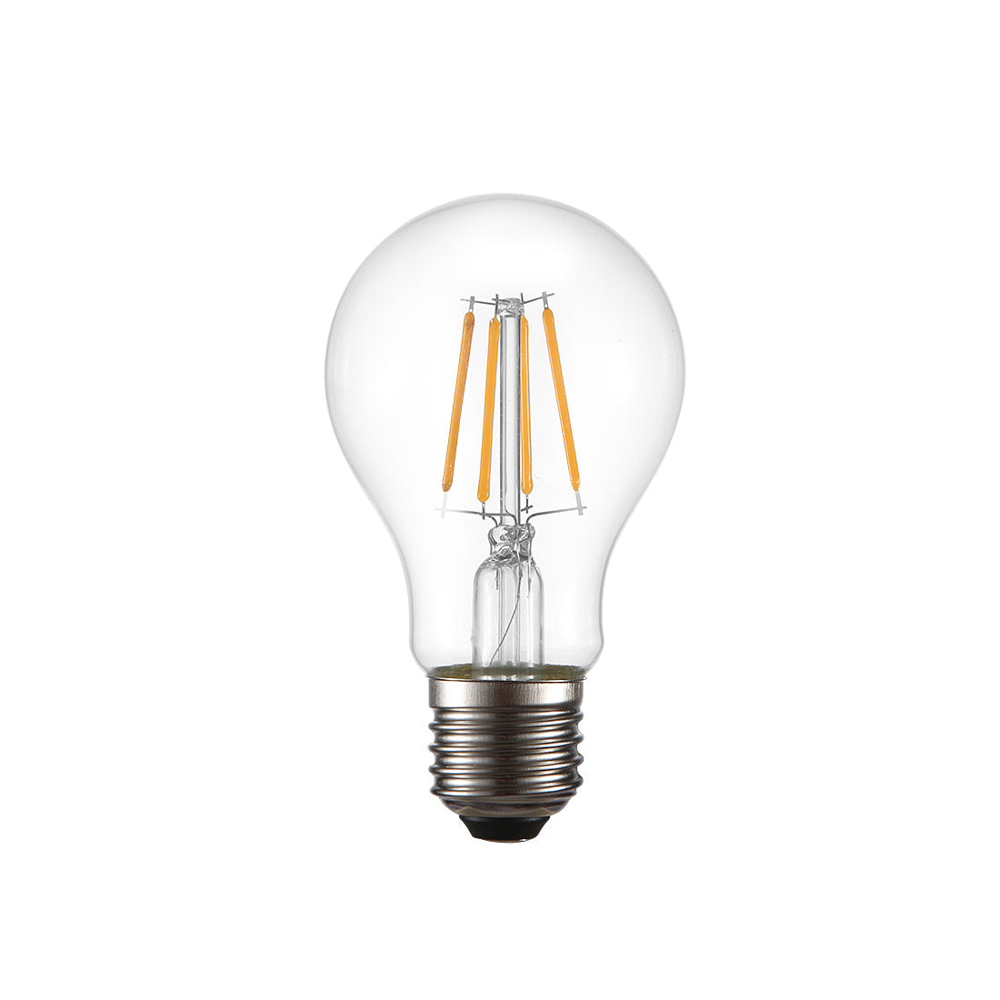 Lampadina a Filamento LED in Vetro Trasparente E27 A60 Elara Haus