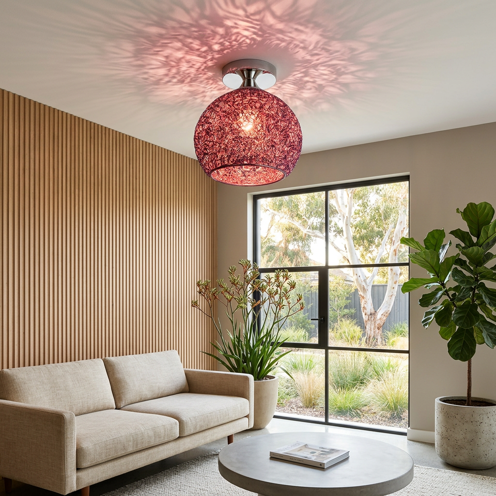 Elara Haus Lampada a Sospensione Contemporanea con Nido in Filo Intrecciato