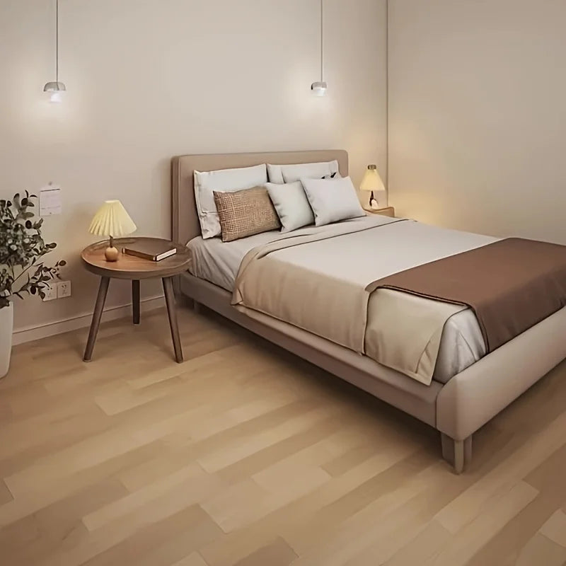 Elara Haus Tavolino Contemporaneo Rotondo in Legno
