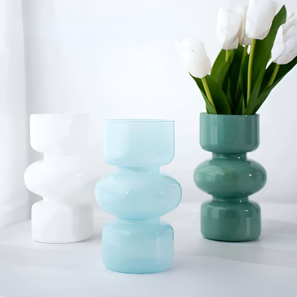 Vaso Elara Haus Design Contemporaneo a Bolle Sovrapposte