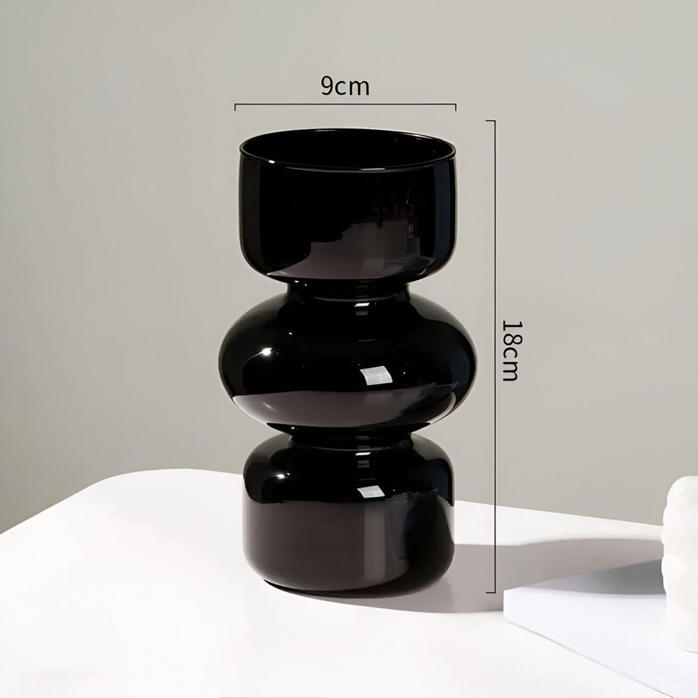 Vaso Elara Haus Design Contemporaneo a Bolle Sovrapposte