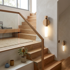 Elara Haus Lampada da Parete Smart a Movimento Senza Fili in Legno