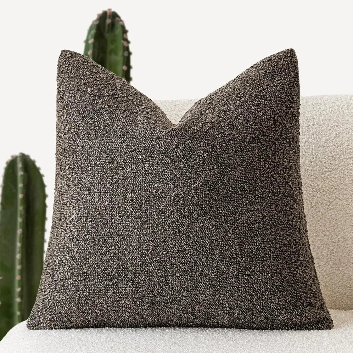 Copripiumino Elara Haus - Copertura Decorativa in Tessuto Boucle Premium 45cm x 45cm