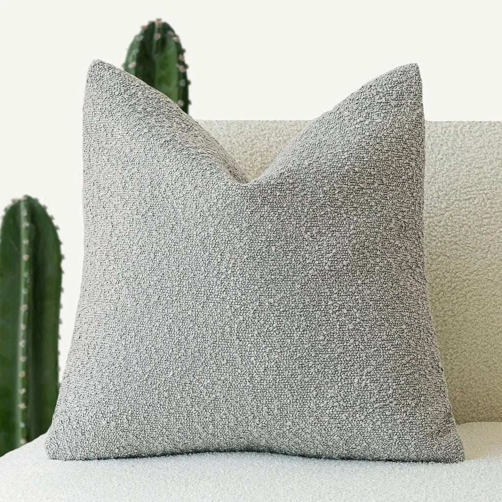 Copripiumino Elara Haus - Copertura Decorativa in Tessuto Boucle Premium 45cm x 45cm
