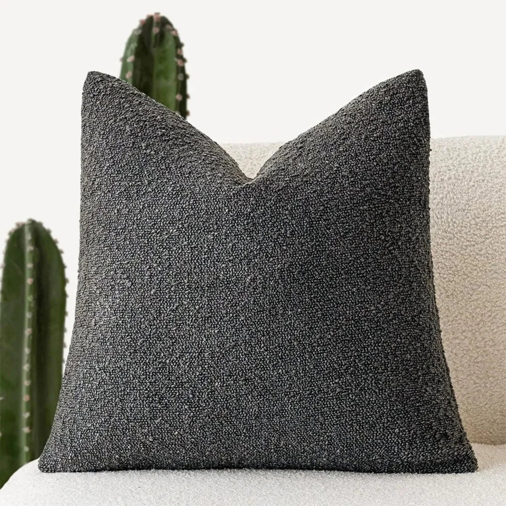Copripiumino Elara Haus - Copertura Decorativa in Tessuto Boucle Premium 45cm x 45cm