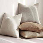 Copripiumino Elara Haus - Copertura Decorativa in Tessuto Boucle Premium 45cm x 45cm