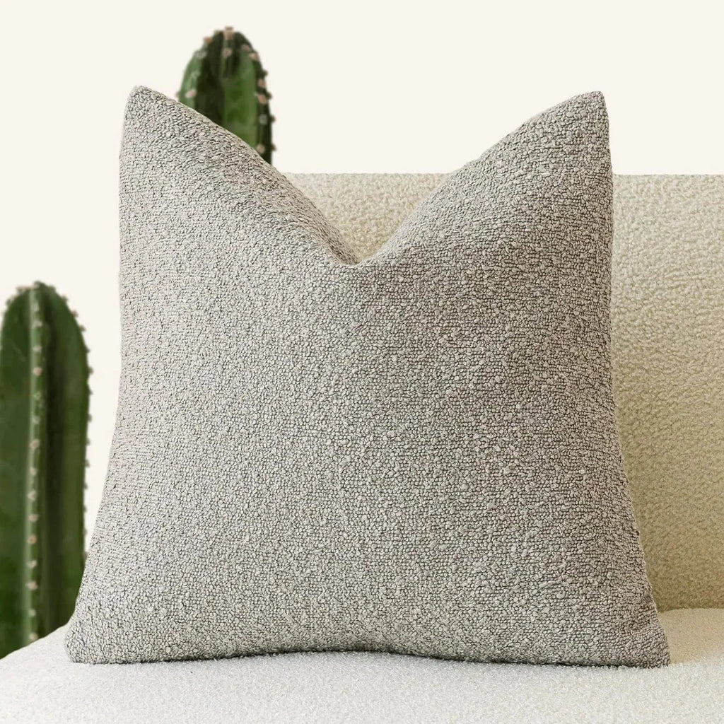 Copripiumino Elara Haus - Copertura Decorativa in Tessuto Boucle Premium 45cm x 45cm