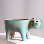 Elara Haus Vaso Ceramico Decorativo con Design Animale