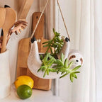 Elara Haus Vaso Appeso con Design Animale Decorativo