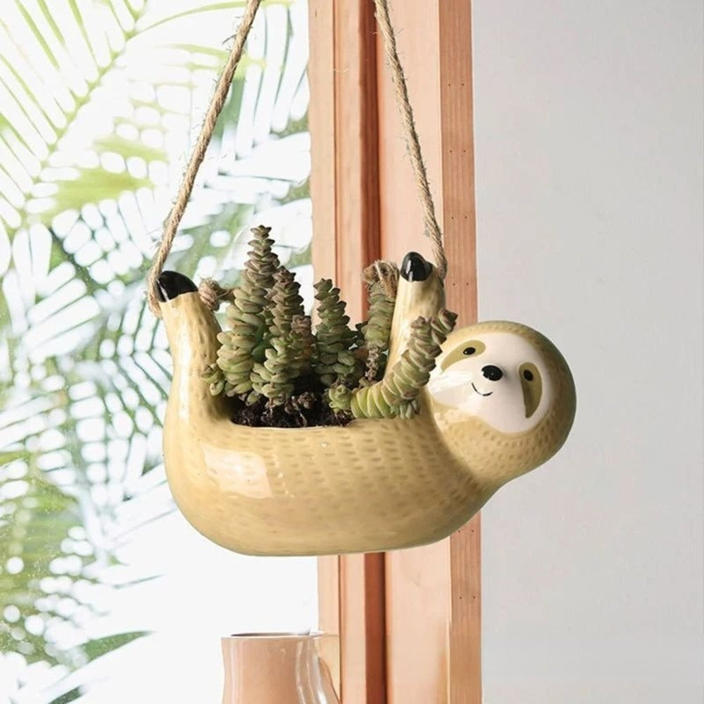 Elara Haus Vaso Appeso con Design Animale Decorativo