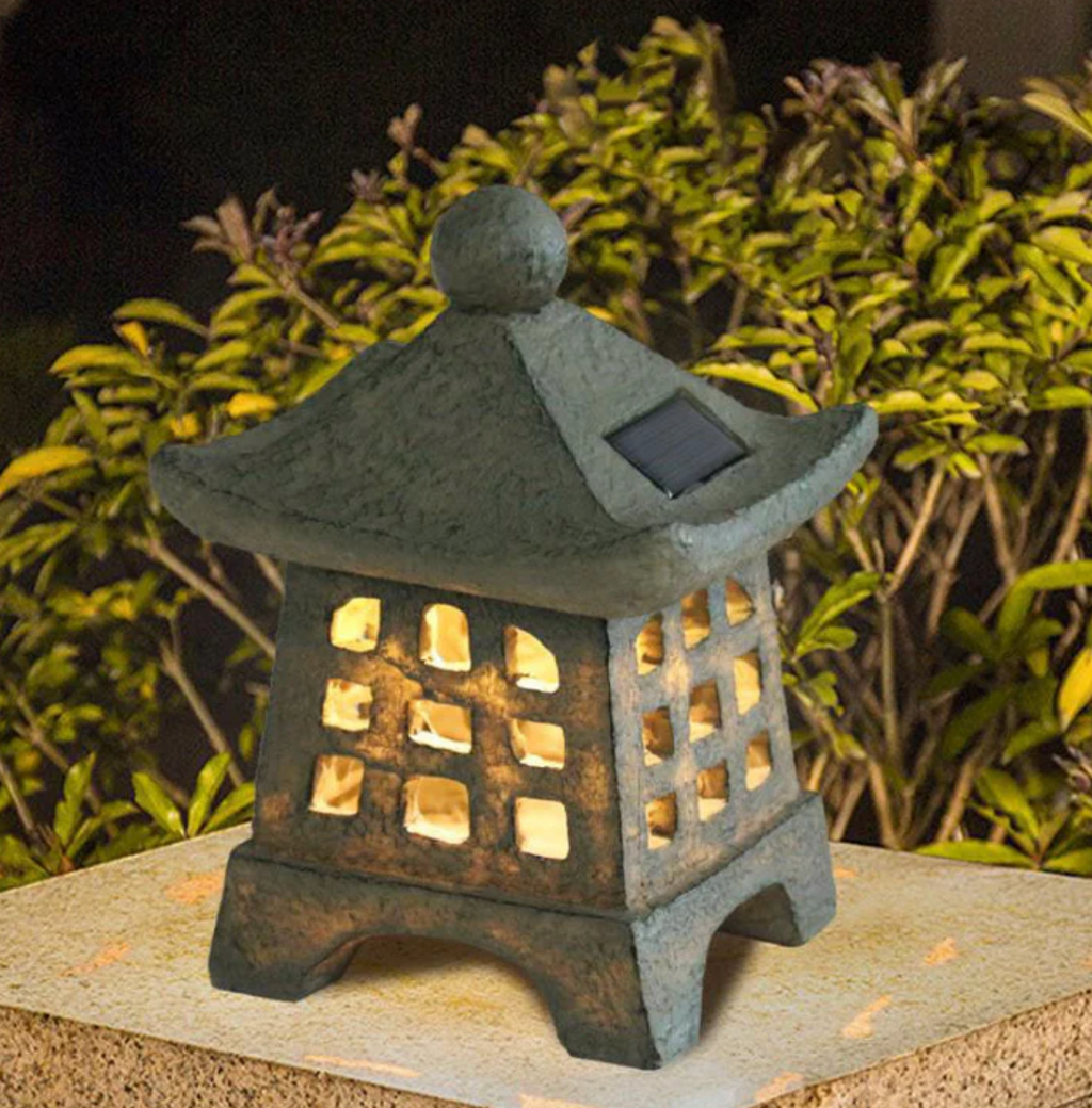 Lampada Decorativa Solare Pagoda da Giardino e Terrazza Elara Haus