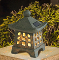 Lampada Decorativa Solare Pagoda da Giardino e Terrazza Elara Haus