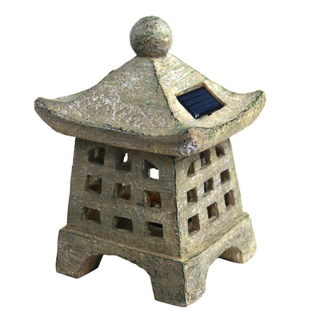 Lampada Decorativa Solare Pagoda da Giardino e Terrazza Elara Haus