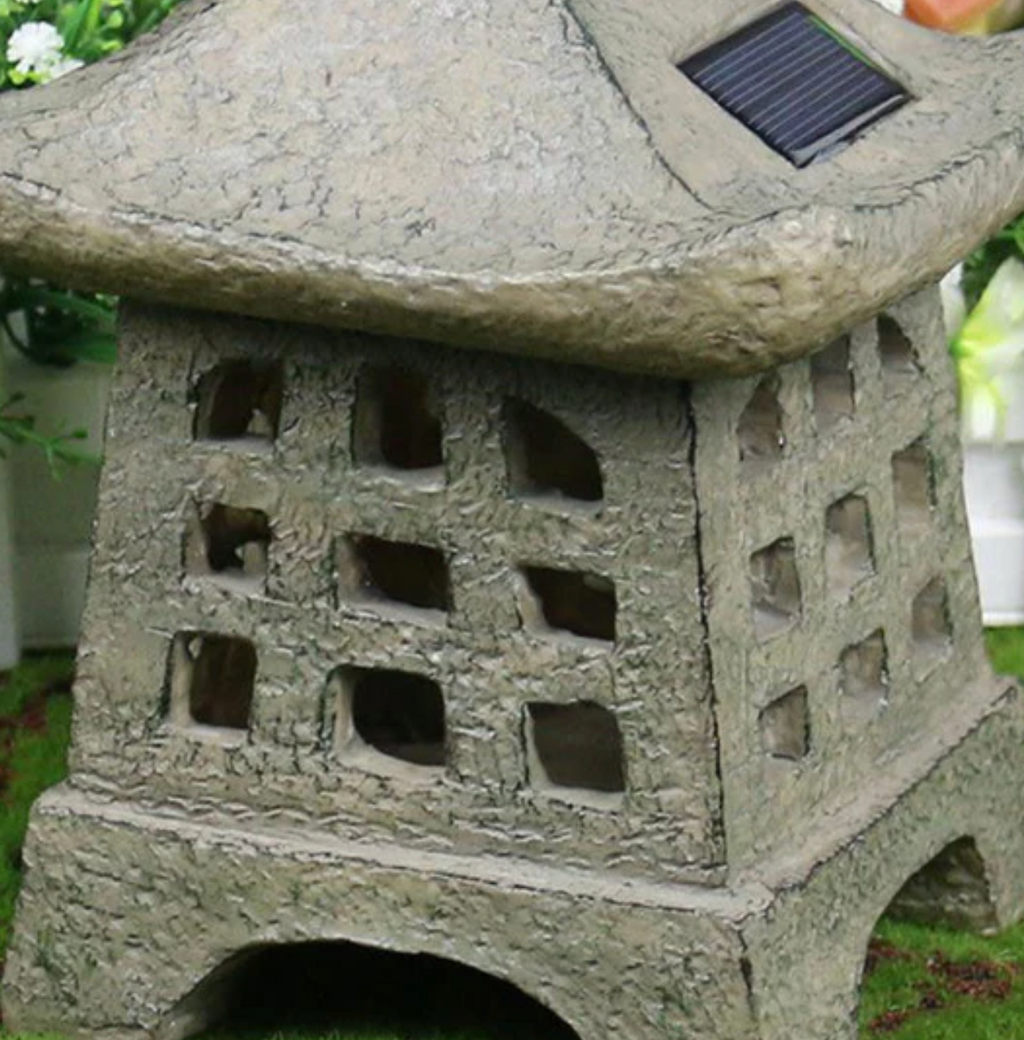 Lampada Decorativa Solare Pagoda da Giardino e Terrazza Elara Haus