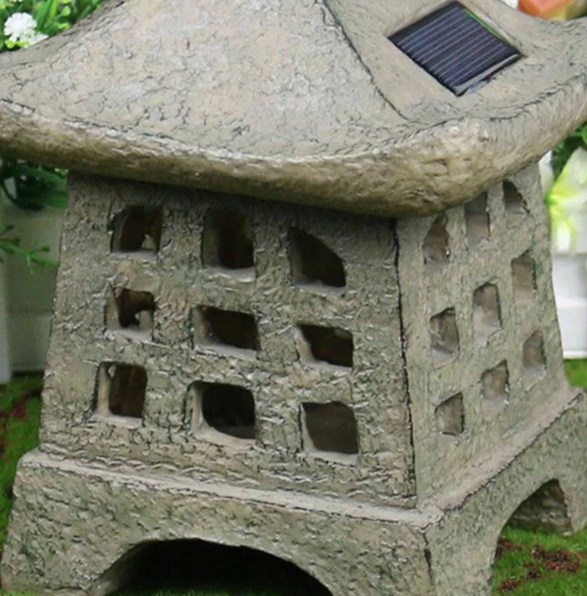 Lampada Decorativa Solare Pagoda da Giardino e Terrazza Elara Haus