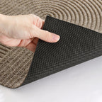 Elara Haus Designer 3D Groove Tappetino d'Ingresso in Poliestere Resistente all'Usura