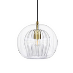 Elara Haus Pendant a doppio vetro – Cupola luminosa a coste