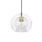 Elara Haus Pendant a doppio vetro – Cupola luminosa a coste