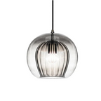 Elara Haus Pendant a doppio vetro – Cupola luminosa a coste