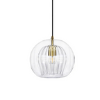 Elara Haus Pendant a doppio vetro – Cupola luminosa a coste