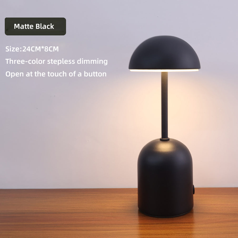 Lampada da Tavolo Curva Elegante Elara Haus - Senza Fili e Dimmerabile