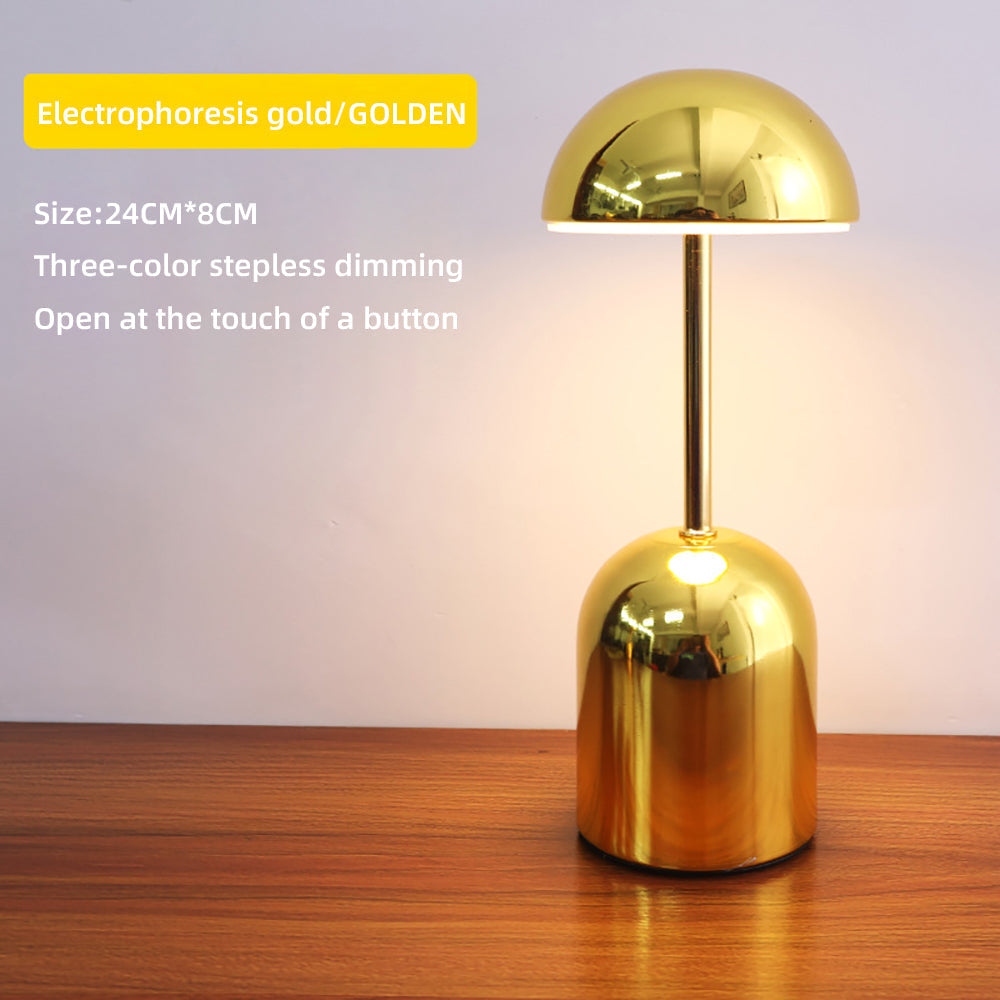 Lampada da Tavolo Curva Elegante Elara Haus - Senza Fili e Dimmerabile