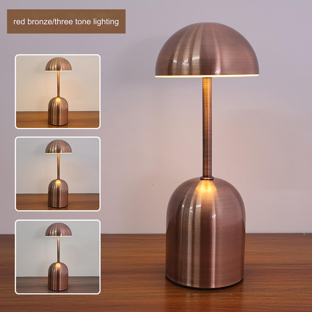 Lampada da Tavolo Curva Elegante Elara Haus - Senza Fili e Dimmerabile