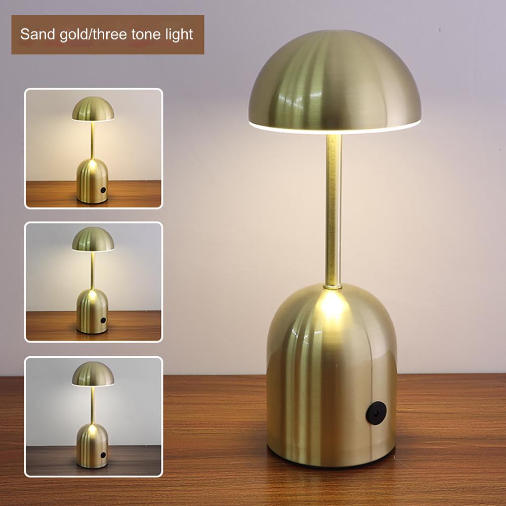Lampada da Tavolo Curva Elegante Elara Haus - Senza Fili e Dimmerabile