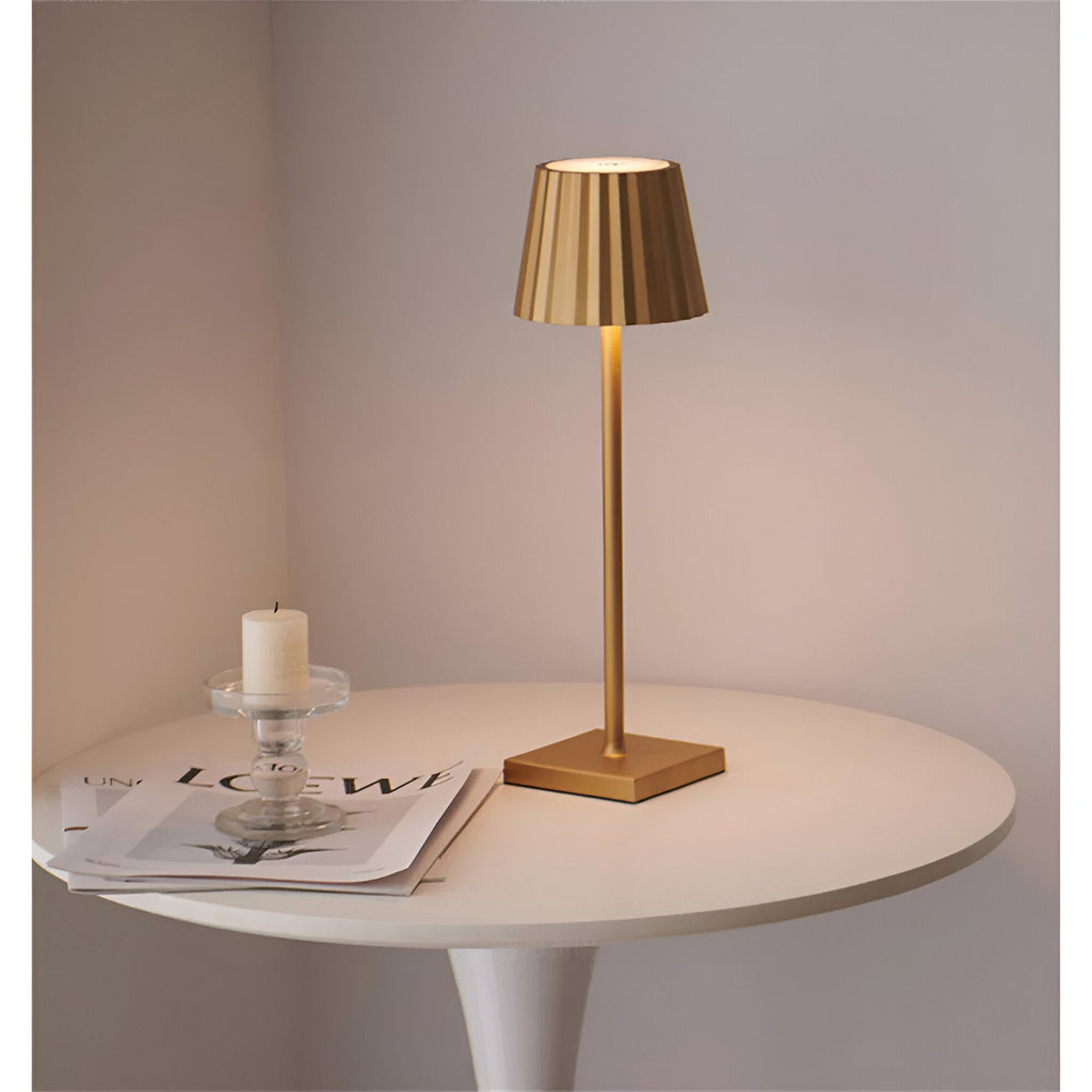Elara Haus Lampada da Tavolo Elegante - Dimmer Touch Senza Fili