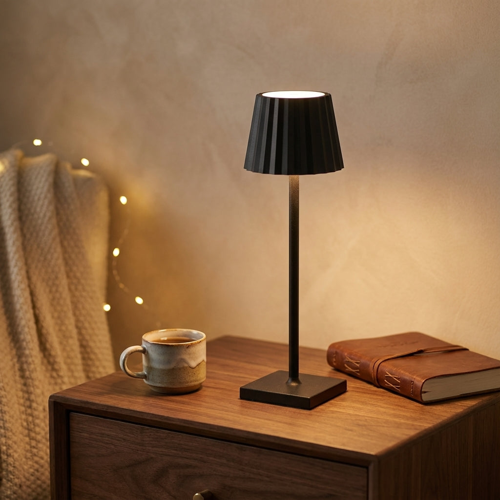 Elara Haus Lampada da Tavolo Elegante - Dimmer Touch Senza Fili