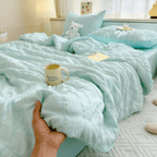 Elara Haus Copriletto Elegante per Camera da Letto - Design Moderno Semplice