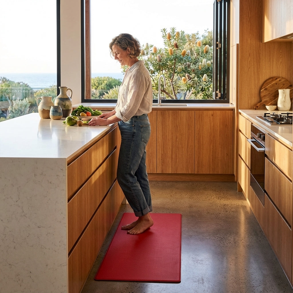 Elara Haus Tappeto Ergonomico Comfort - Tappeto Antiscivolo per Cucina