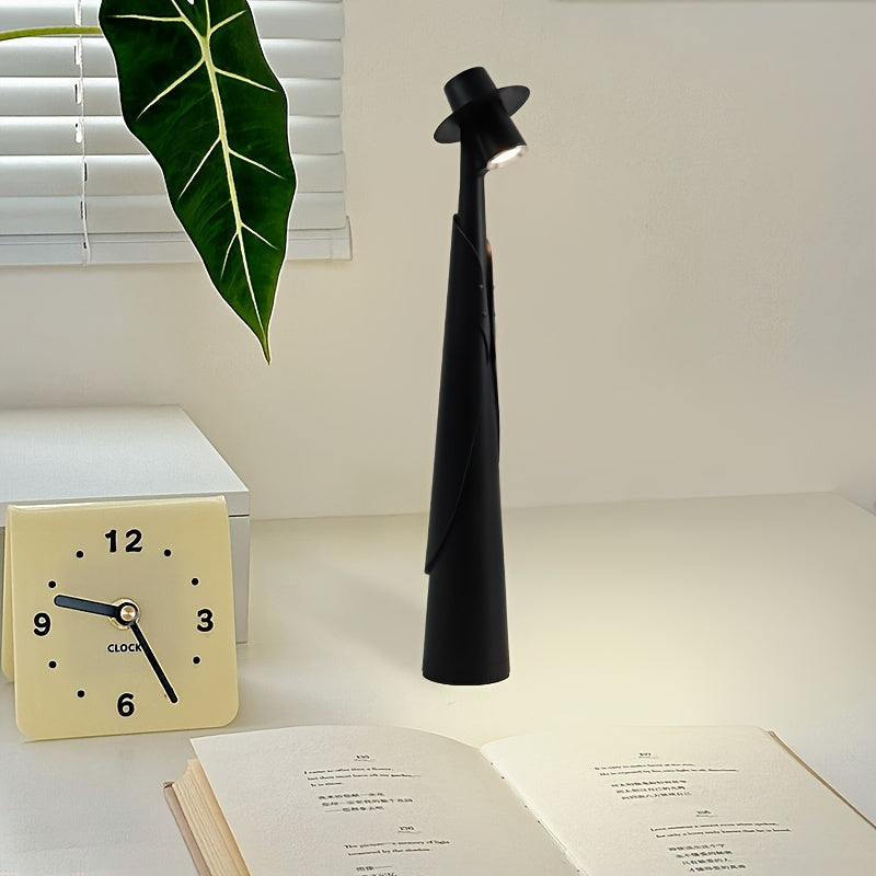 Lampada da Tavolo Elara Haus a Forma di Figura con Luce a Cappello