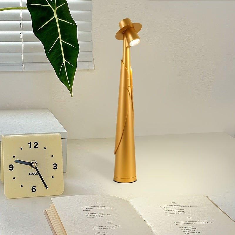 Lampada da Tavolo Elara Haus a Forma di Figura con Luce a Cappello