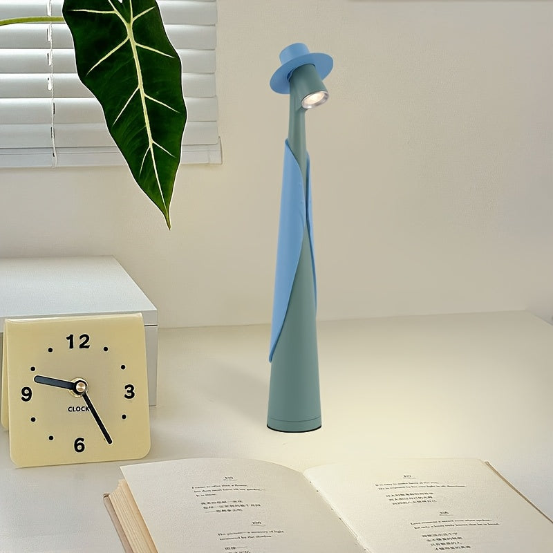 Lampada da Tavolo Elara Haus a Forma di Figura con Luce a Cappello