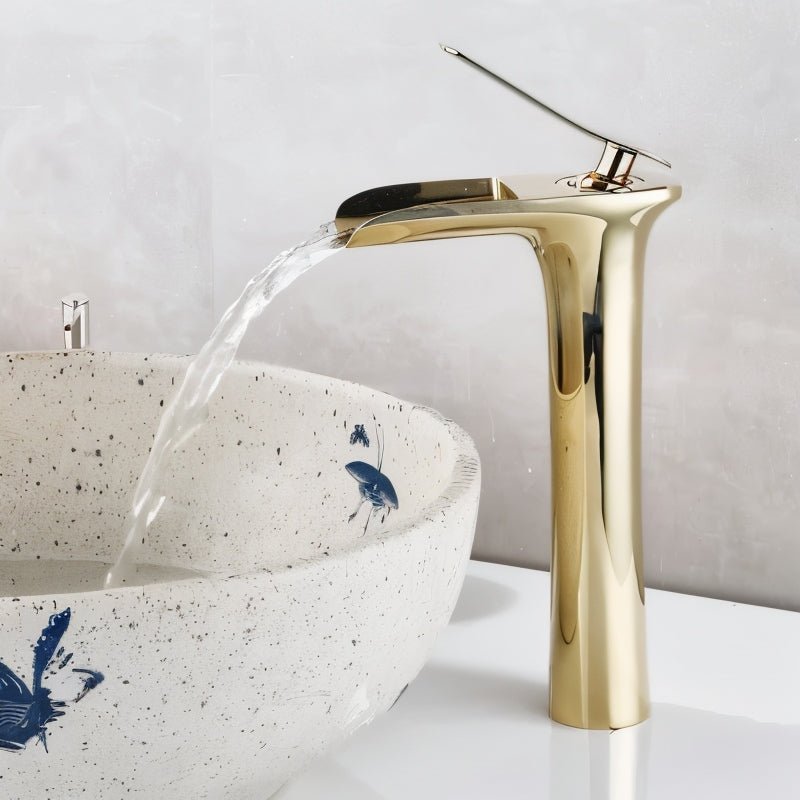 Miscelatore a Cascata Elara Haus Flared Trough – Onice Opaco