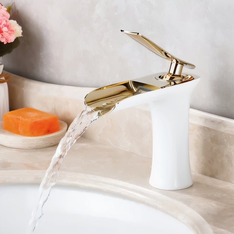 Miscelatore a Cascata Elara Haus Flared Trough – Onice Opaco
