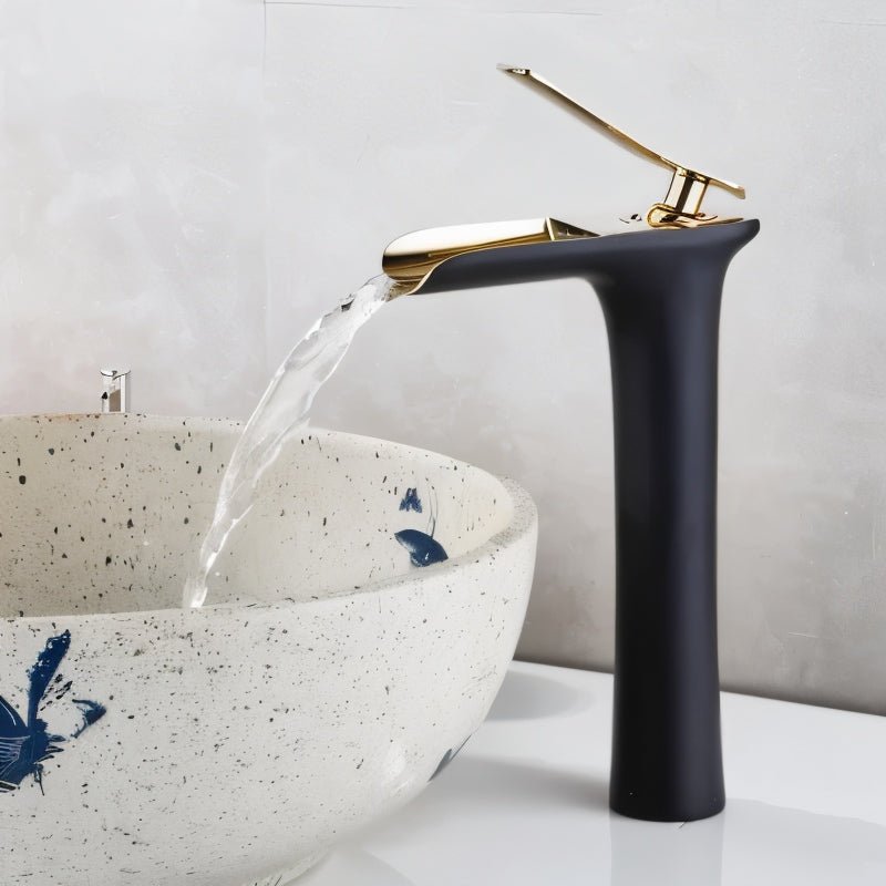 Miscelatore a Cascata Elara Haus Flared Trough – Onice Opaco