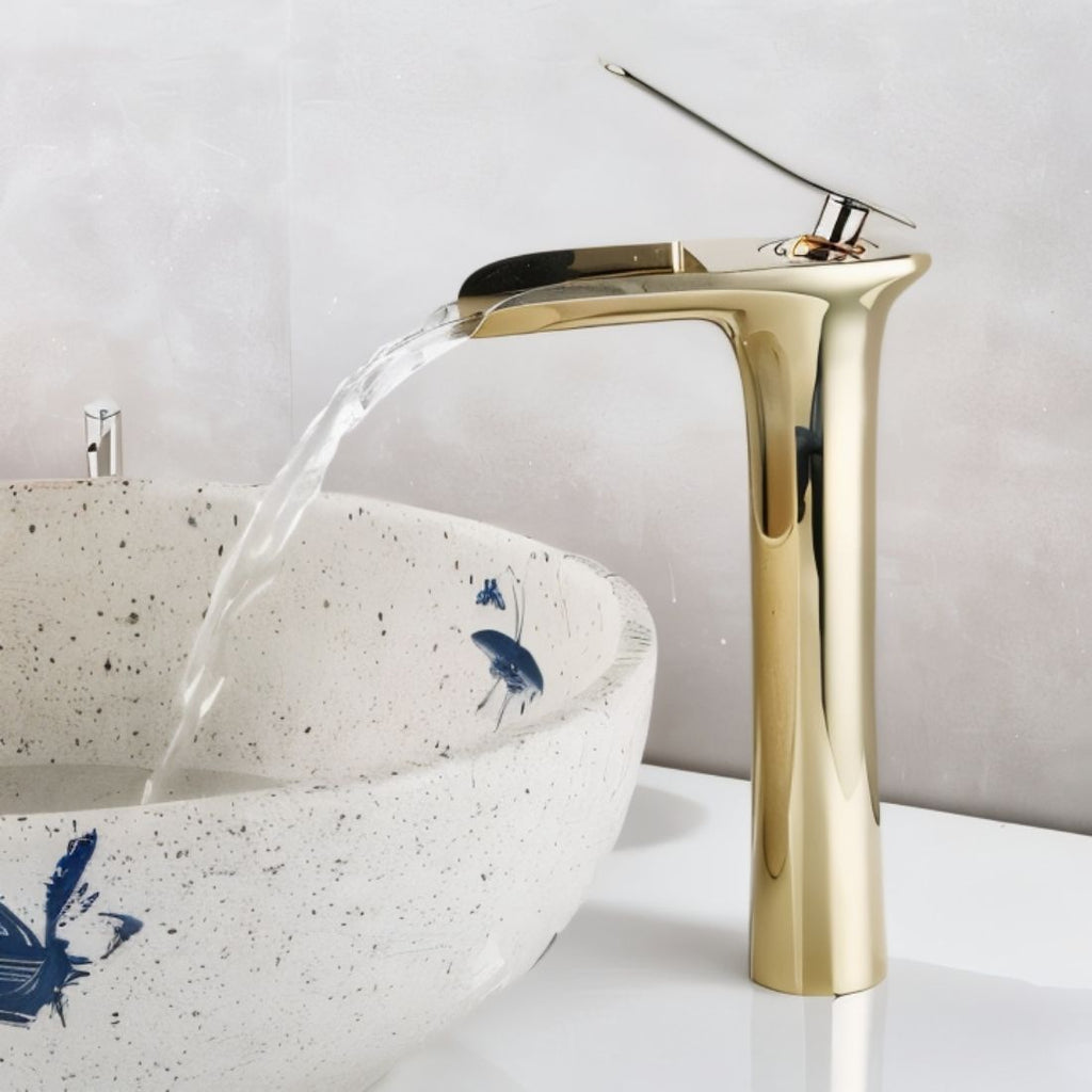 Miscelatore a Cascata Elara Haus Flared Trough – Onice Opaco