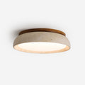 Elara Haus Lampada da Soffitto Flush Mount - Lampada a LED in Travertino Naturale