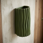 Applique a Muro in Resina Fluted Elara