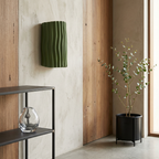 Applique a Muro in Resina Fluted Elara