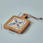 Elara Haus Heritage Timber & Ceramic Trivet