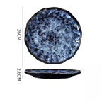 Elara Haus Indigo Galactic – Ciotola da Intingere in Stile Giapponese Artigianale