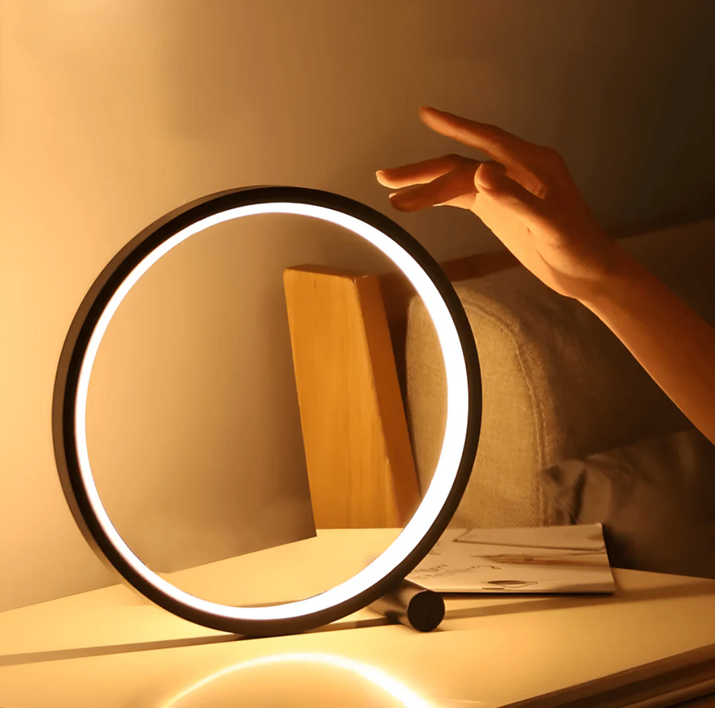 Lampada Elara Haus Infinite Circle - Lampada da Notte LED Minimalista